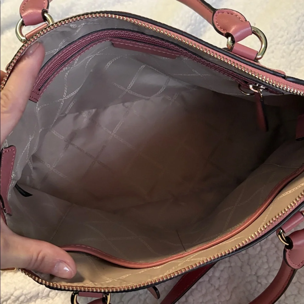 Michael Kors Rose Satchel Bag - Picture 2 of 3